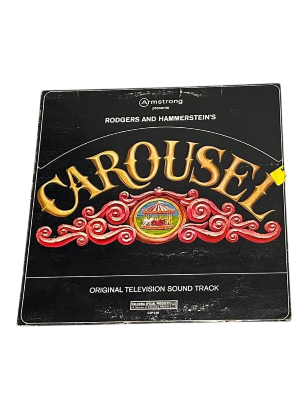 Vintage Rodgers & Hammerstein Vinyl LP Carousel Columbia Soundtrack Black Canada